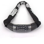 Bicycle Combination Lock Manufacturer - Hot New Product Safety 5 Digits Steel Number Chain