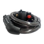 Bicycle Lock Manufacturer - Mountain Bike Theft 5 Digital Code Combination Steel Cable for Mountain Bike Road Bike