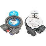 Mountain Bike Lock Manufacturer - Colorful Anti-breaking GANT 5108 Motorbike Key Lock 12mmx1.2m Chain Cable Anti-theft