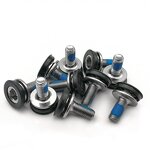 Bicycle Bolts Manufacturer - Bike Hex Head Crank Arm 8mm X 15mm Bolt Screws Capless Bottom Bracket