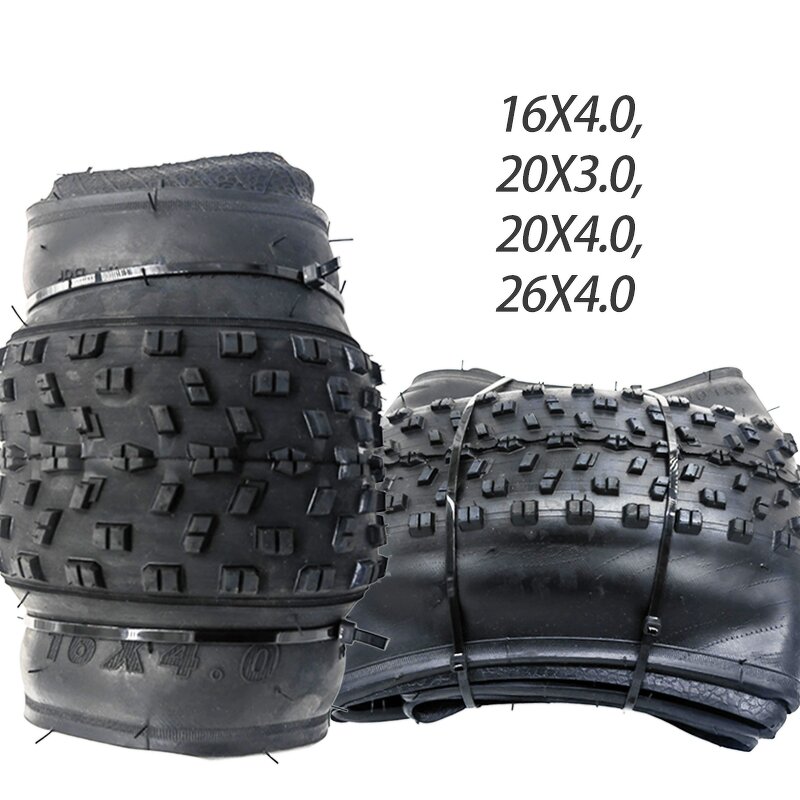 Fat Bike Tires Manufacturer - High Quality 16-inch 20-inch 26-inch 16x4.0 20x3.0 20x4.0 26x4.0 Foldable for E-bike