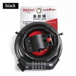 Bike Lock Manufacturer - Safety Anti Theft 5 Digital Code Combination Security Steel Cable