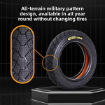 Electric Bicycle Tire Manufacturer - Black Cat SC07 Parts 14x2.125 2.5-10 Anti-Slip Vacuum Tubeless