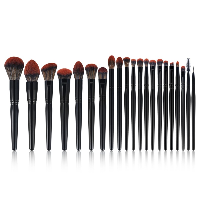 Luxury Makeup Brush Supplier - 21pcs Vegan Custom Logo