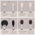 Professional Makeup Brush Supplier - EMF 14pcs New Design Black
