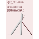 Desktop Makeup Mirror Manufacturer - Three-Tone Light Folding