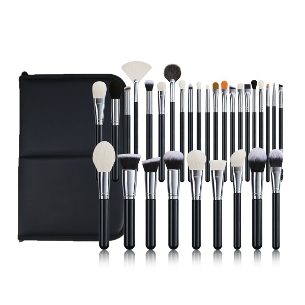 Makeup Brush Set Factory - Professional 30pcs Natural Hair
