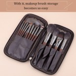 Makeup Brush Bag Manufacturer - Portable Travel PU Texture