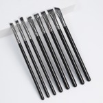 Professional Eyeliner Brush Supplier - EMF 8pcs Ultra-Thin Flat