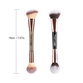 Double Ended Brush Supplier - Precision Powder Foundation
