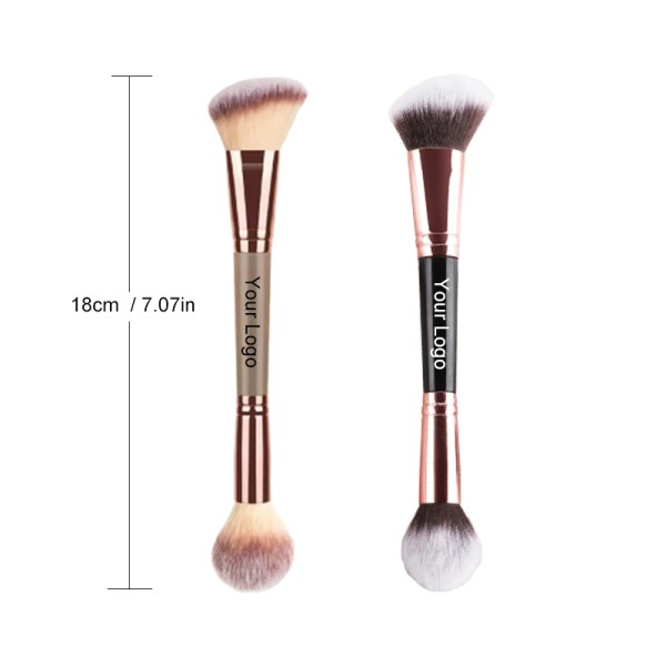 Double Ended Brush Supplier - Precision Powder Foundation