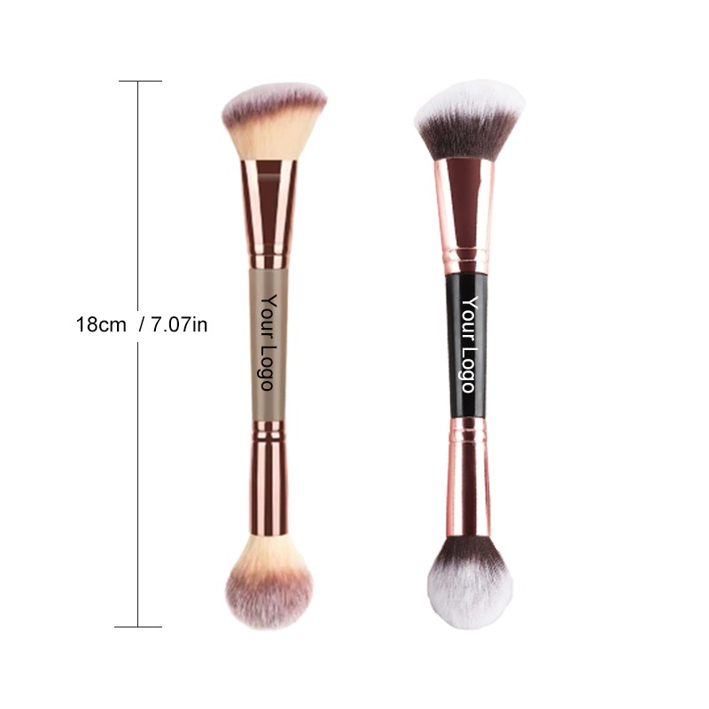 Double Ended Brush Supplier - Precision Powder Foundation