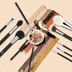 Professional Makeup Brush Factory - EMF 11pcs Vegan Synthetic