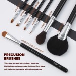 Professional Makeup Brush Factory - EMF 11pcs Vegan Synthetic