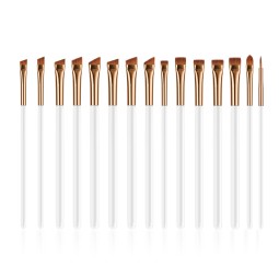 Eye Brush Set Factory - Custom Logo 15pcs EMF Full Style