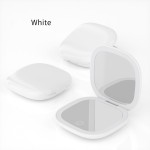 便携化妆镜供应商- LED可充电5倍银色