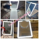LED Makeup Mirror Factory - Portable 1000mah X10 Magnifying