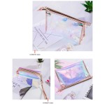 Makeup Bag Factory - Clear Holographic Custom Print