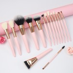 Makeup Brush Set Manufacturer - 15pcs EMF Synthetic Hair Custom