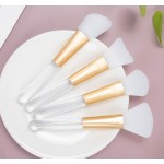 Face Mask Brush Factory - Clear Handle Silicone Applicator