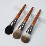 Fox Hair Brush Factory - Luxury Natural Wood Blush Bronze
