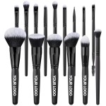 Makeup Brush Set Factory - Portable 10-Piece Soft Hair ABS Bag