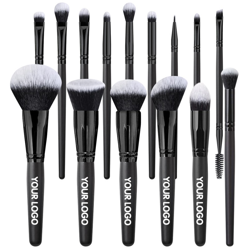 Makeup Brush Set Factory - Portable 10-Piece Soft Hair ABS Bag