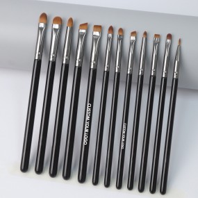 Ultra-Fine Makeup Brush Factory - Private Label Wood Handle
