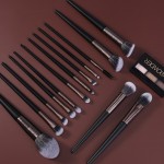 Makeup Brush Set Supplier - 13pcs Black Professional Luxury