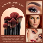 Luxury Makeup Brush Supplier - 21pcs Vegan Custom Logo