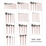 Makeup Brushes Set Manufacturer - Customized 4pcs Synthetic Foundation