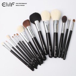 Professional Makeup Brush Supplier - EMF 14pcs New Design Black