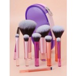 Portable Makeup Brush Factory - 10pcs Mini ABS Travel