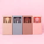 Mini Makeup Brush Manufacturer - 5pcs Travel Mirror Box