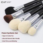 Professional Makeup Brush Supplier - EMF 14pcs New Design Black