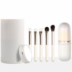 Portable Makeup Brush Manufacturer - 6 in 1 With Mirror
