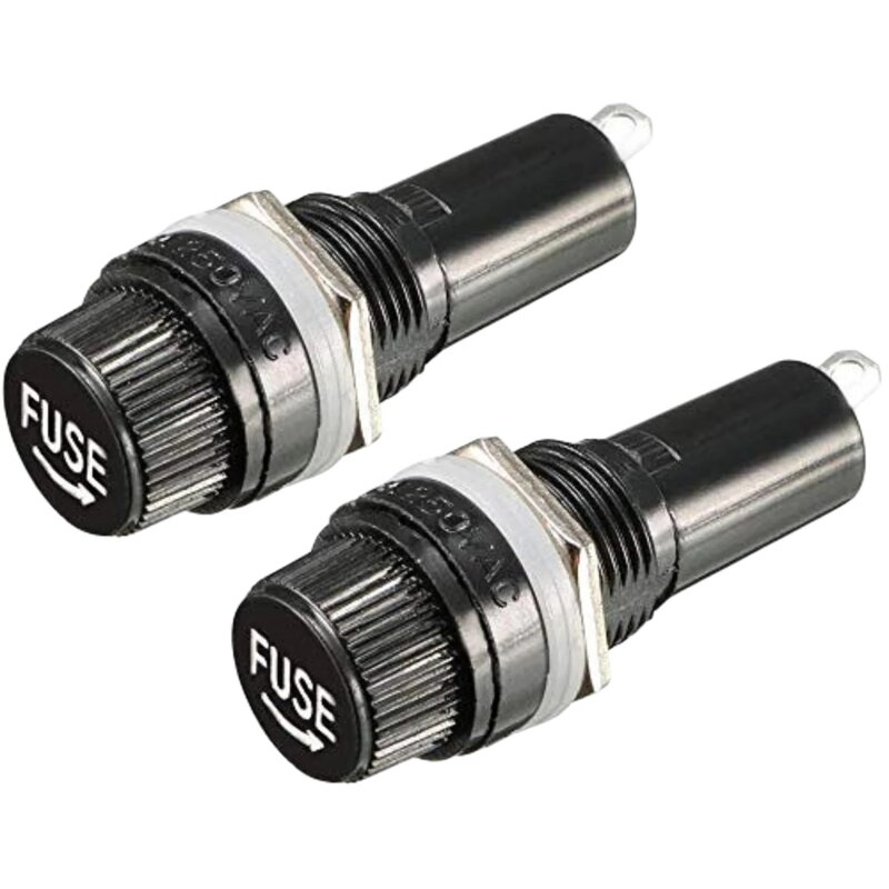 Fuse - Manufacturer 5x20mm 10A 250V Twist-type Socket Glass/Ceramic