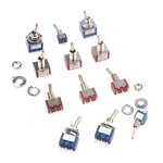 Toggle Switch - Manufacturer MTS-102/103/202 3/6 Pin Two/Three Position
