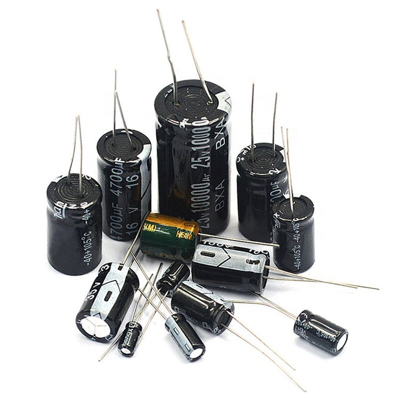 Capacitor - Manufacturer 16V-50V 10UF-2200UF DIP Aluminum Electrolytic