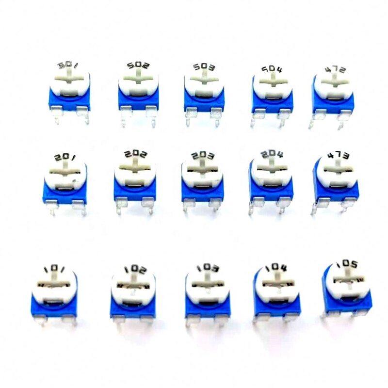 Potentiometer - Manufacturer 3296W Multi-turn Adjustable 103-50R Top Adjustment