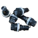 Fuse - Manufacturer 5x20mm 10A 250V Twist-type Socket Glass/Ceramic