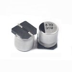 SMD Capacitor - Manufacturer Aluminum Electrolytic 16V-50V 47UF-470UF