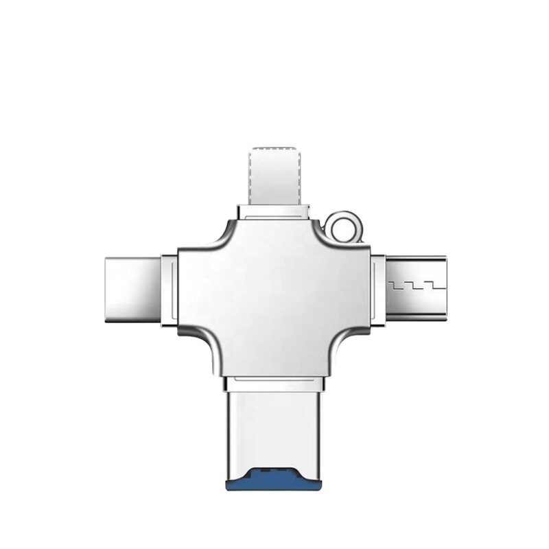 Card Reader - Manufacturer 4-in-1 Mini TF SD USB 3.0 OTG Converter USB C Hub