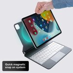 Keyboard Case - Manufacturer Floating Magnetic PU Leather for iPad Pro 12.9 11" Air5 10.9BT