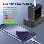 Wall Charger - Manufacturer 20W/48w/65w AU US UK Plug USB&USB-C QC3.0