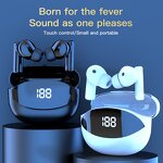 Earbuds - Manufacturer MT80 Pro TWS ANC+ENC Active Noise Cancelling Gaming Sports