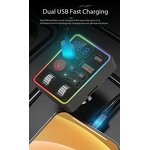 FM Transmitter - Manufacturer Q52 BT 5.3 MP3 Car Charger 15W Type-C Port TF Card