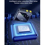 Microphone - Manufacturer R8 Mini Lapel Mic 2.4G Wireless Stereo for Interviews