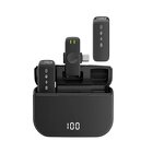 Microphone - Manufacturer H16 2in1 Live Streaming 2.4G Mini Collar Lavalier