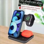 Wireless Charger - Manufacturer 3-in-1 15W Quick Fast Charging Stand Dock